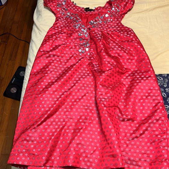 EUC Plenty Frock by Tracy Reese petite: Shell 59% Nylon made in India dress - Picture 4 of 11